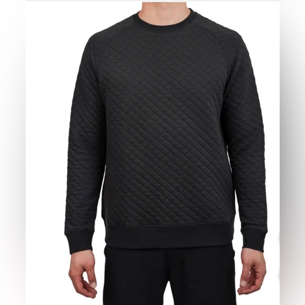 46. Cloudveil *NWT* Men's Quilted Crew Neck Sweater/ XXL